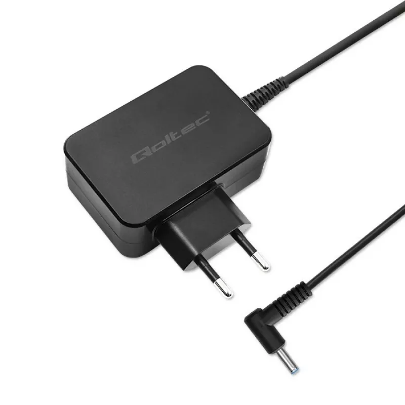 AC-Netzteil QOLTEC 51033 für Laptops, 45 W, 19,5 V, 2,31 A, 220–240 V, für den Innenbereich, Schwarz, 1,7 m Kabel