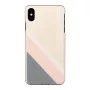 Smartphone-Hülle man and wood für iPhone XS Max – pinker Anzug, schwarz