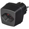 brennenstuhl Reiseadapter - Steckdosenadapter - Schwarz (1508480)