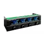 5,25-Zoll-Lüftersteuerung Lamptron FC5 V2 schwarz — Multi-Lüfter-PWM-/manuelle Steuerung, Frontpanel-Einbau