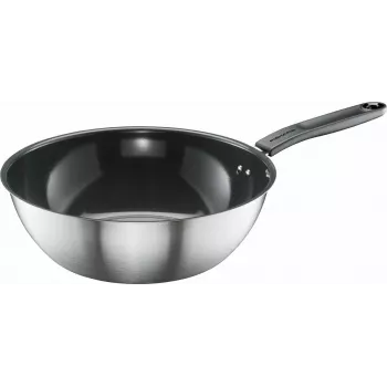 Wok Fiskars 28 cm mit Keramikbeschichtung Modell 1072313, 28 cm Durchmesser