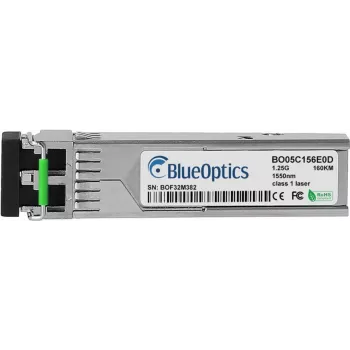 Glasfaser-Transceivermodul BlueOptics GLC-ZX-SMD-160-BO SFP LC Aluminium 20 g