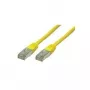 S/CONN 1m RJ45-Netzwerkkabel Gelb Cat6 S/FTP S-CONN TC75711-Hy