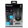 Kabellose Gaming-Maus DEFENDER Demon GM-534 RF, beidhändig, 3200 DPI, 5 Tasten, 2,4 GHz USB-A Nano-Empfänger