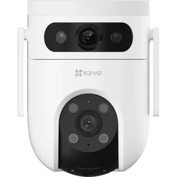 IP-Überwachungskamera EZVIZ H9c Dual 3K Dome, 2880×1620, Außenbereich, Kabelgebunden & Drahtlos, PoE/DC 12V, MicroSD bis 512GB