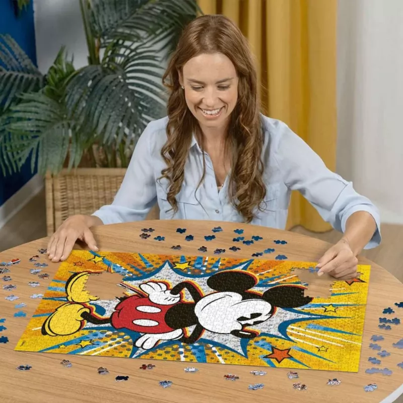 Puzzle Disney Retro Mickey (1000 Teile)