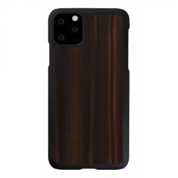 Smartphone-Hülle man and wood für iPhone 11 Pro Max, Ebenholzschwarz