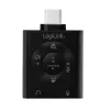 USB3.2 Audio-Adapter USB-C/Stecker auf 2x 3,5-mm-Buchse 7.1