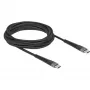USB-Kabel DeLOCK 81126 USB 2.0 3m USB C Schwarz