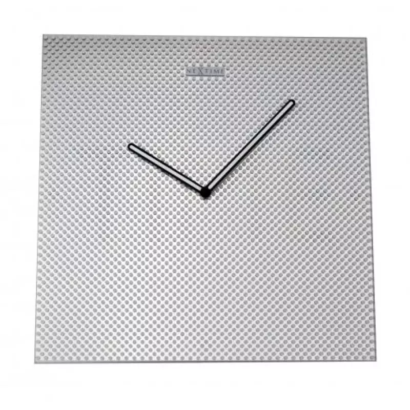 NeXtime Uhr 8165 Mistery - Time, 43x43 cm, Wand, Metall