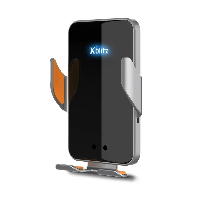Xblitz FX4 Elegance automatische Kfz-Handyhalterung mit kabellosem Laden, für Lüftungsgitter