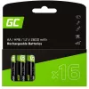 Ni-Mh-Akkus AA R6 2600 mAh x16