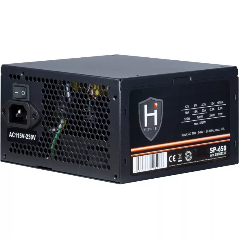 Netzteil Inter-Tech HIPOWER SP-650 650 W