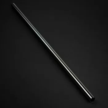 Bitspower None Chamfer Messing Hard Tubing 14 mm AD, 500 mm, Schwarz Glanz
