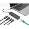 USB-Hub DeLOCK 10 Gbit/s mit 2,5-Gigabit-LAN und PD 85 Watt