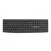 Kabelgebundenes USB-Tastatur- und Maus-Set NATEC SQUID — QWERTY US International, 105 Tasten, Schwarz, 1600 DPI Maus
