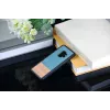 Smartphone-Hülle man and wood für Samsung Galaxy S9 Denim Schwarz