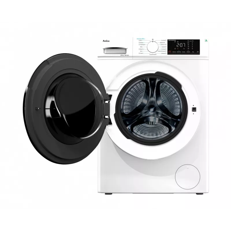 Waschtrockner AMICA A1WDS8514DLiStH 8 kg Beladung 1400 U/min Schleudern