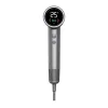 Haartrockner DENVER HDD-1400DGR 1400 W, grau, 110–240 V, 1,8 m Kabel, 25–75 °C, 70×89×280 mm