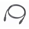 Toslink-Audiokabel Gembird CC-OPT-7.5M Schwarz 7,5 m