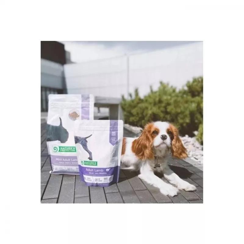 Trockenfutter für Hunde nature’s protection Adult Lamb All Breeds 12 kg — 24 % Protein, 13 % Fett, 2,5 % Rohfaser