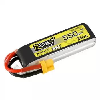 Batterie Tattu R-Line 550mAh 7,4V 95C 2S1P XT30
