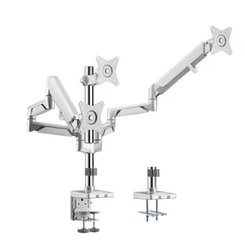 LogiLink BP0090 Monitorhalterung / Ständer 68,6 cm (27) Tisch Silber