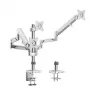 LogiLink BP0090 Monitorhalterung / Ständer 68,6 cm (27) Tisch Silber
