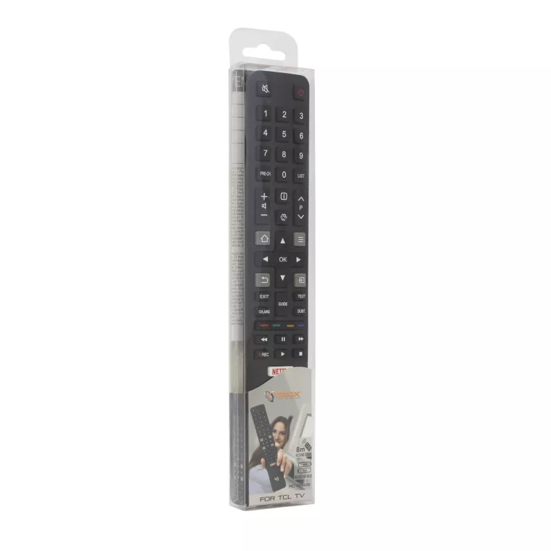 Fernbedienung SBOX RC-01406 für TCL-Fernseher — kompatible Ersatzfernbedienung für mehrere TCL-Modelle