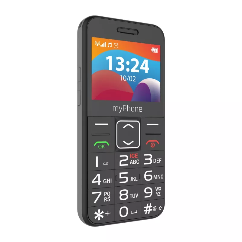 myPhone HALO | 3 LTE | Schwarz | 2,4 Zoll | IPS | 48 MB | 128 MB | Dual SIM | Nano SIM | 3G | Bluetooth | 2.1 | USB Version Typ-C | Eingebaute Kamera | Hauptkameraauflösung 0,3 MP