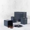 Küchen-Aufbewahrungsdosenset Salter BW126131EU7 4-teilig, luftdichte Metall- und Kunststoffdosen