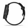 Garmin Forerunner 165 Music - Schwarz - Sportuhr mit Armband - Silikon - Schiefergrau - Handgelenkumfang: 126–203 mm - Anzeige 3 cm (1.2) (010-02863-30)