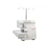 Overlock-Nähmaschine SINGER 14SH654 — Elektrisch, 4-Stufen-Knopfloch, Freiarm, 1300 Stichmuster, Weiß
