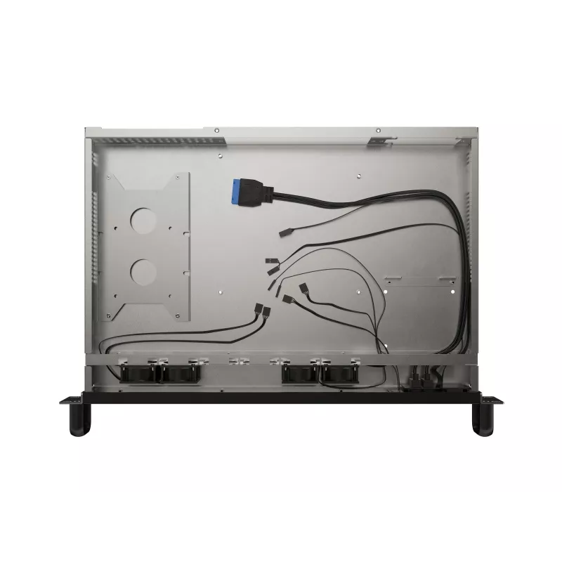 Rack-Gehäuse Lanberg SC01-3001-10B 1U Schwarz 4 Lüfter