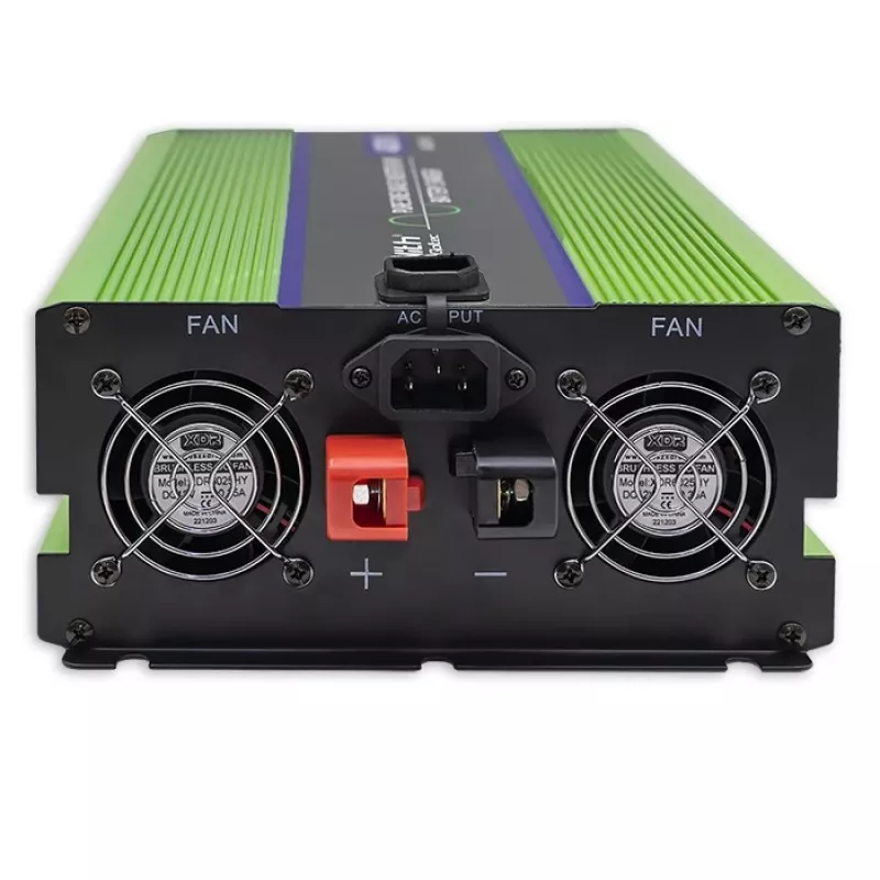 Auto-Wechselrichter Qoltec Monolith 6000 W Grün 12 V