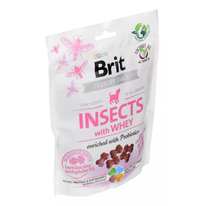 Brit Care Dog Insects & Whey Hundeleckerli, 200 g