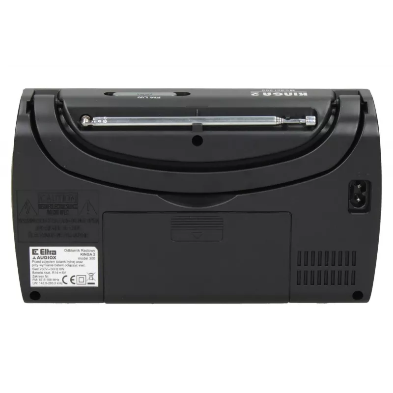 LED-Leuchte Eltra Kinga 2 Schwarz – 3000 K warmweiß, 2000 lm