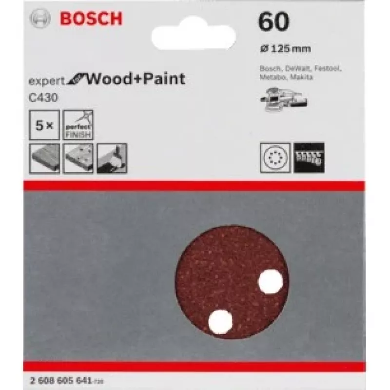 Schleifscheiben Bosch C430 Expert für Holz und Lack