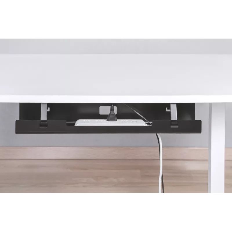 Digitus DA-90450 Kabelmanagement-Wanne 600x135x108mm Schwarz Stahl 1