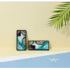 Schutzhülle iKins für Samsung Galaxy Note 20 Ultra — Aqua-Achat-Design