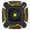 Computergehäuse Geometric Future M2 THE ARK Mini-ITX Gehäuse schwarz