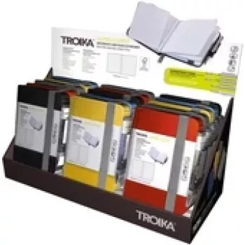 Thekendisplay TROIKA NPP25 15 verschiedene Notizblöcke A7 128 Blatt
