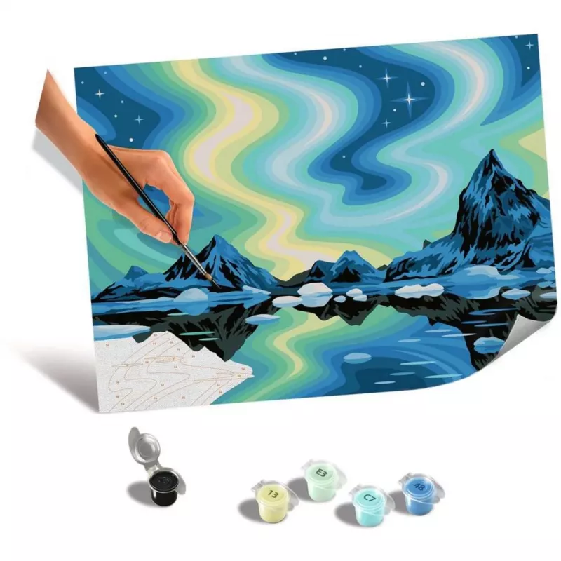 Ravensburger CreArt Canvas Edition Malset Northern Lights von Ravensburger (MPN 23907)