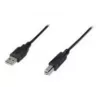 Digitus ASSMANN - USB-Kabel - USB Typ A, 4-polig (M) - USB Typ B, 4-polig (M) - 50 cm (USB/USB 2.0) - Schwarz (AK-300105-005-S)