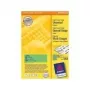 Selbstklebendes Druckeretikett AVERY 3454 Grün 105 x 37 mm