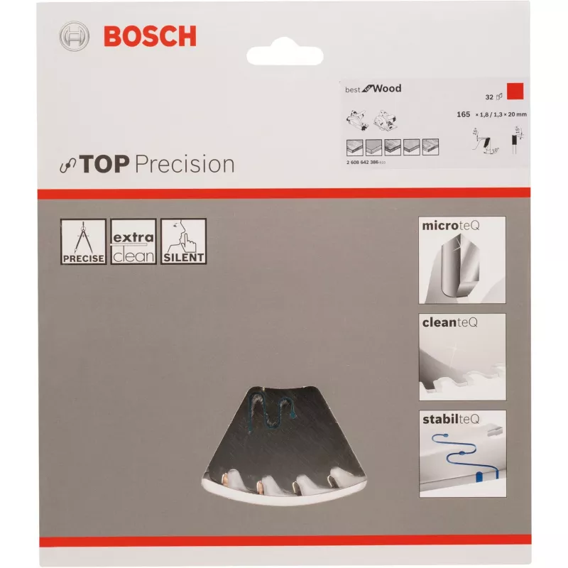 Bosch 2608642386 Kreissägeblatt 16,5 cm