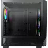 PC-Gehäuse Montech X5 Midi Tower Schwarz ATX 3x 140-mm-Lüfter