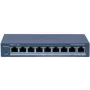 Netzwerk-Switch Hikvision DS-3E1309P-EI(B) 8-Port 100 Mbps mit 110W PoE