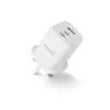 Dicota Netzteil - kompakt, GaN - 65 Watt - 5 A - PD 3.0 - 3 Ausgangsanschlüsse (2 x USB-C, USB)