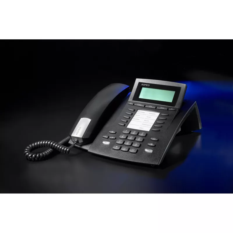 IP Phone AGFEO ST 22 Schwarz 2 lines